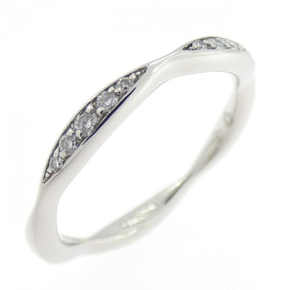 Chanel Camelia Pt950 Diamond Ring